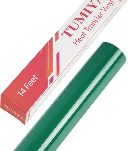 Vista 8 de TUMIYA - Rollo de vinilo para transferencia de calor (100.1 x 14.8 ft, vinilo adhesivo brillante HTV (rosa)