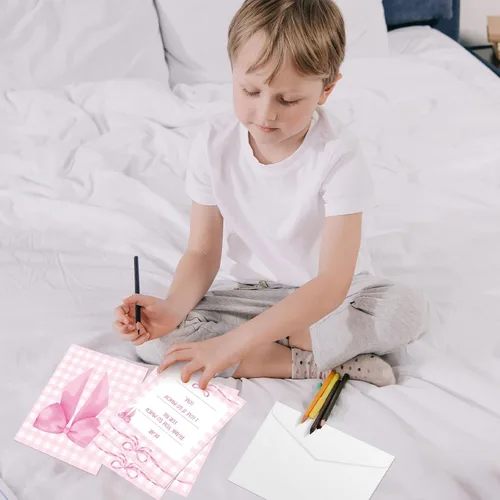 Vista 7 de Eaasty 72 Tarjetas de Agradecimiento para Niños para Rellenar en Blanco, Notas de Agradecimiento con Sobres, Tarjetas de Felicitación Coloridas