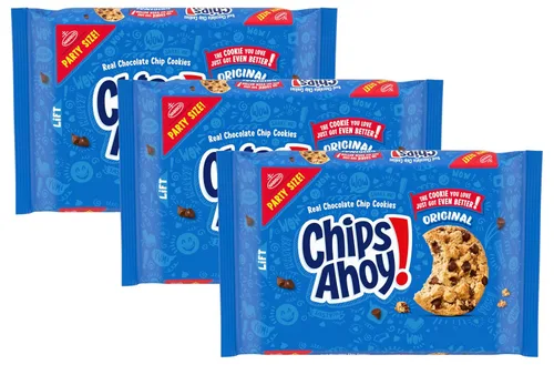 Vista 59 de CHIPS AHOY! Galletas masticables con chispas de chocolate con tazas de mantequilla de maní Reese's, 9.5 onzas