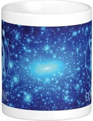 Vista 2 de Taza de café de cerámica Dont Panic 42 de 11 oz Quick Mugs 2 U