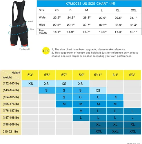 Vista 6 de Santic Pantalones cortos de ciclismo para hombre con relleno 4D para bicicleta de carretera