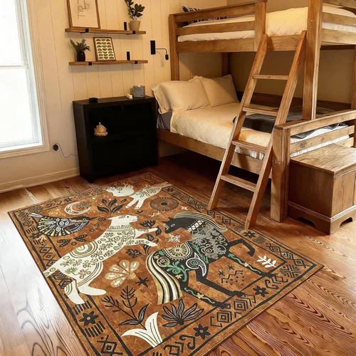 Vista 21 de jinchan Alfombra a rayas de 2 x 3 para entrada, alfombra de cocina, tapete pequeño, antideslizante, ligero, de bajo perfil, decoración para entrada