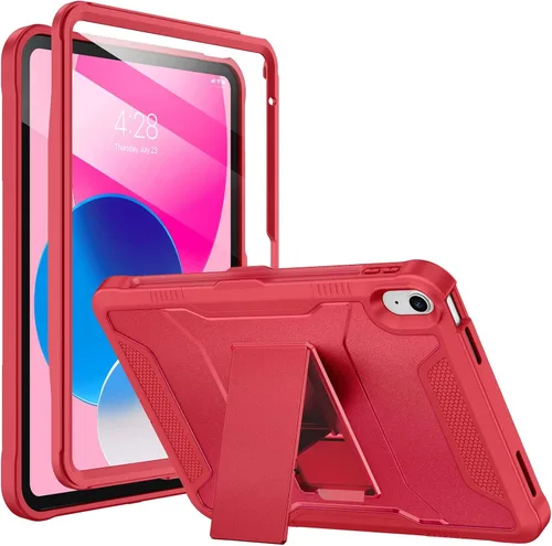 Vista 29 de Funda Soke para iPad (A16) de 11ª generación de 11 pulgadas 2025, iPad de 10ª generación de 10.9 pulgadas 2022, con protector de pantalla