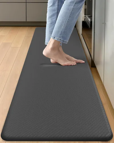 Vista 41 de Color&Geometry - Alfombra antideslizante para cocina Marrón