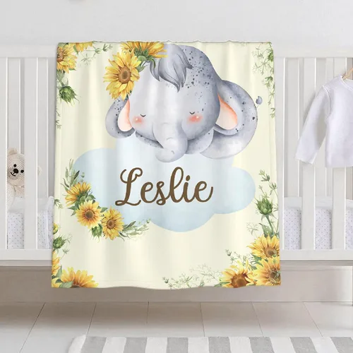 Vista 10 de Manta de bebé personalizada para niñas y niños, manta de bebé personalizada con nombre para niños pequeños, niños, ducha, recién nacidos, guardería