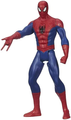 Vista 2 de Marvel Ultimate Spider-Man Web Warriors Titan Hero Tech - Figura electrónica de Spider-Man de 12 pulgadas