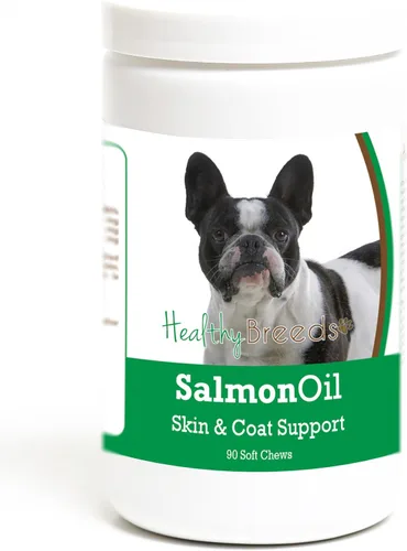 Vista 344 de Healthy Breeds Affenpinscher - Masticables suaves de aceite de salmón, 90