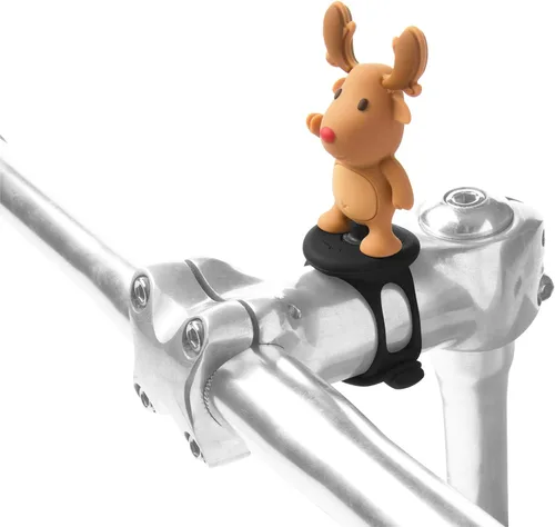 Vista 9 de BONE Character Bike Domestique, Cute Bicycle Handlebar Animal Decoration
