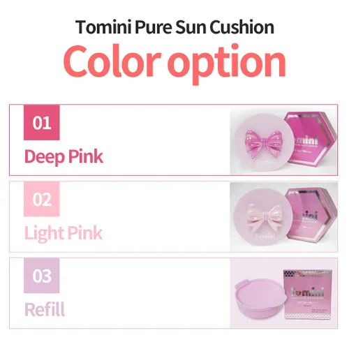 Vista 7 de Tomini Cojín de sol puro (rosa oscuro)