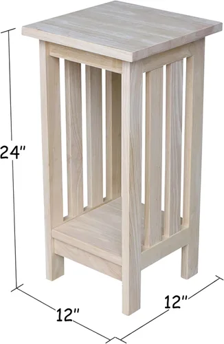 Vista 9 de Soporte para plantas International Concepts Mission StandBent