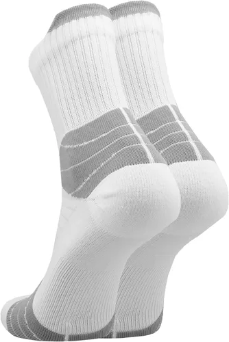 Vista 2 de TCK Calcetines de baloncesto al tobillo, calcetines atléticos de longitud corta para hombres, mujeres, niños, niñas, jóvenes, adultos, tallas