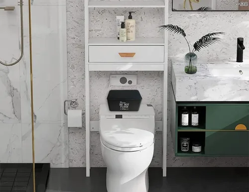 Vista 5 de Moorfowl Dispensador de toallitas de bebé para baño, no enjuagues, tamaño superior