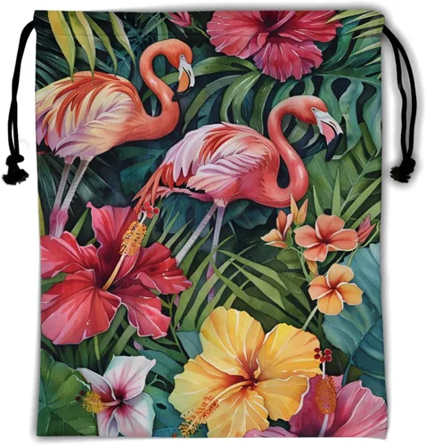 Vista 211 de Bolsa de agarre de gimnasia de piel de animal, bolsa de gimnasia con cordón ajustable, bolsa de cuerda para fauna silvestre, Mariposas Galaxy