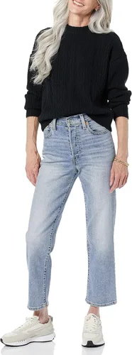 Vista 3 de Tienda Essentials Suéter de cuello redondo suave para mujer (disponible en tallas grandes)