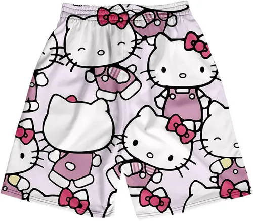 Vista 2 de Kawaii Shorts for Women Cute Japanese Style Preppy Shorts Sports Yoga Lounge Shorts Teen Girl Spring Summer Running Beach