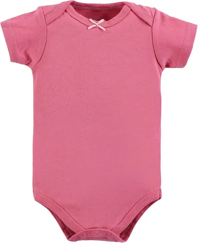 Vista 225 de Hudson Baby baby-girls Cotton Bodysuits 3-pack
