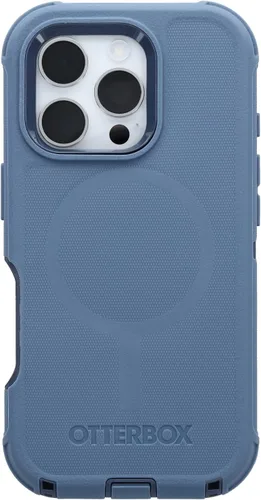Vista 42 de OtterBox - Funda para iPhone 16, serie Defender, color azul (Baby Blue Jeans)