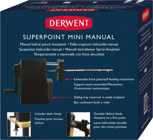 Vista 3 de Derwent Super Point Mini Sacapuntas Manual (2302000)