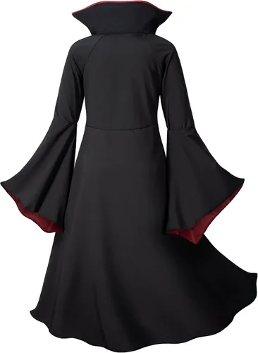 Vista 4 de Vampire Costume for Girls 3-12 Years