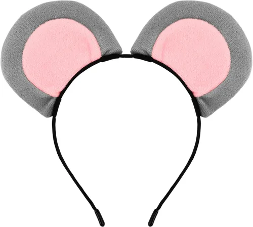 Vista 21 de KICOSY Diadema de orejas de animal de felpa, accesorios para el cabello Rana