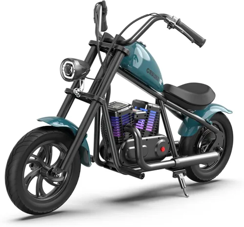 Vista 10 de HYPER GOGO Cruiser 12 Plus - Motocicleta para niños (negro)