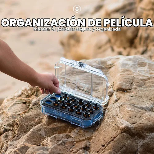 Vista 7 de Evergreen Estuche de almacenamiento de película de 1.378 in Capacidad para 18 rollos Conserva y protege tu película Impermeable, a prueba