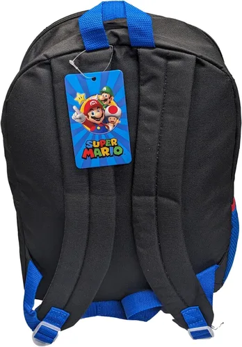 Vista 7 de AI ACCESSORY INNOVATIONS Mario Luigi Bros - Mochila de tamaño completo de 16 pulgadas con lonchera desmontable