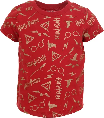 Vista 3 de Harry Potter Hogwarts - Paquete de 3 camisetas de manga corta para niñas
