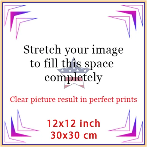 Vista 4 de Laoife Pintura en Lienzo Personalizada 30x30 cm Sube Imágenes, Impresiones en Lienzo Personalizadas con tus Fotos, Regalos Personalizados de Niños