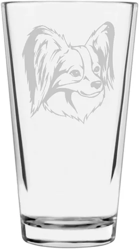 Vista 419 de Podenco Canario - Vaso de pinta de 16 onzas con temática de perro personalizado