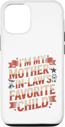 Vista 28 de Im My Mother n Law Favorite Child American Flag Funny Parent Case for iPhone 17
