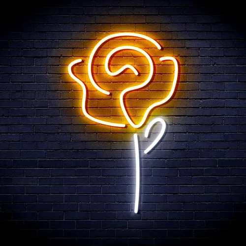 Vista 15 de ADVPRO Rose Flex Silicone LED Neon Sign - Blue - st16s32-fnu0034-b