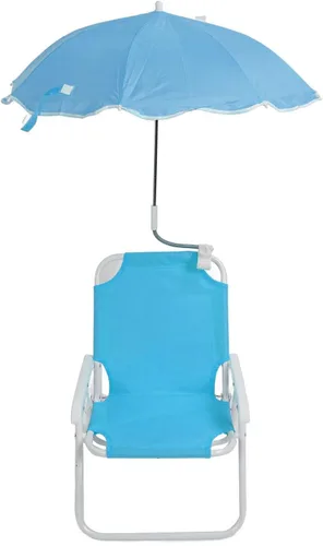 Vista 5 de Silla de playa baja con sombrilla, silla de camping plegable con toldo para niños y adultos, sillas de camping portátiles para niños, silla