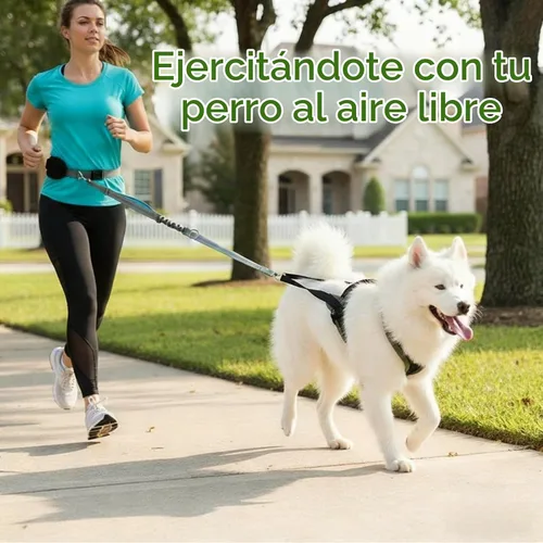 Vista 3 de Arnés de tracción para perros - Peso y correr (verde bosque, M)