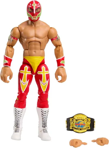 Vista 8 de Mattel WWE "Stunning" Steve Austin Elite Collection Figura de acción con accesorios, articulación y detalles realistas, 6 pulgadas