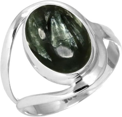 Vista 7 de Anillo de piedras preciosas naturales para mujer, perla, ojo de tigre, lapislázuli, cristal ovalado, bohemio, auténtica plata de ley 925, joyería