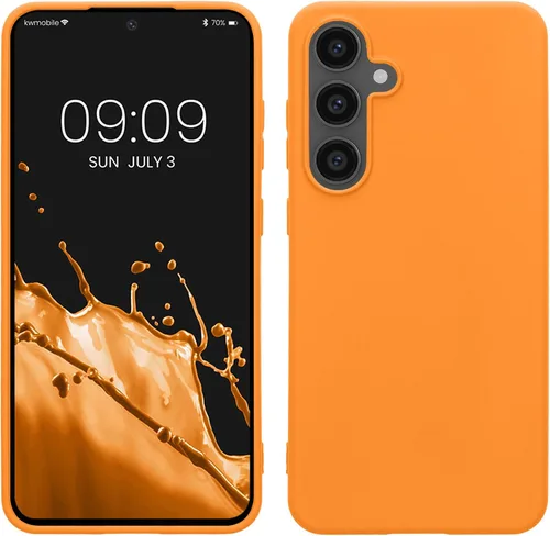 Vista 64 de kwmobile Funda compatible con Samsung Galaxy S23 - Funda protectora de silicona TPU suave y delgada - Piedra antigua