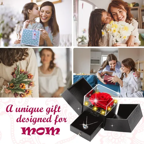 Vista 5 de Yowivon Regalos para mamá para el día de la madre, joyería occidental para mujer