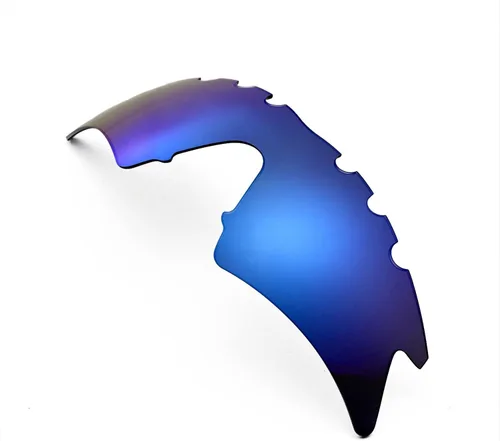 Vista 3 de Walleva Vented Polarizadas Fire RedIce Blue Lentes de repuesto para Oakley M Frame Sweep Gafas de sol