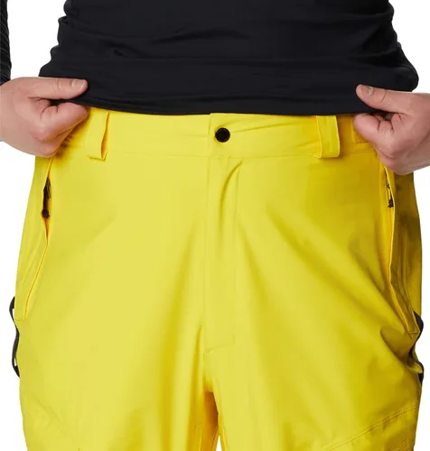 Vista 9 de Columbia Powder Stash - Pantalón para hombre, limón láser, talla M