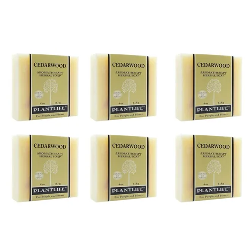 Vista 42 de Plantlife Ambrosia - Jabón hidratante y calmante para tu piel, hecho a mano con ingredientes a base de plantas, hecho en California en barra de 4