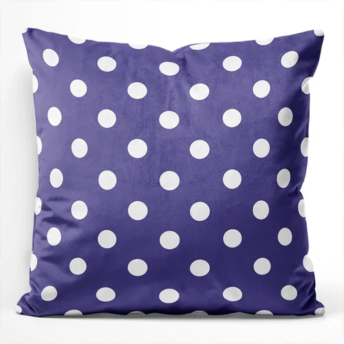 Vista 18 de Funda de almohada rectangular de felpa con diseño de lunares blancos y negros, con cremallera, un lado, impreso, 12 x 16 pulgadas, funda de cojín