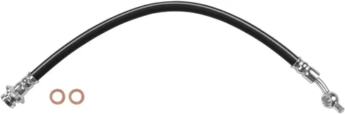 Vista 3 de 2 piezas de manguera hidráulica de freno delantero línea de freno para Nissan Frontier 2005-2017 compatible con Nissan NP300 2009-2013 compatible