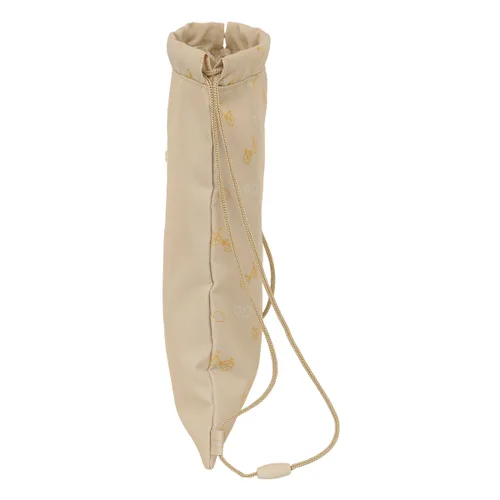 Vista 3 de Bolsa Mochila con Cuerdas Safta Osito Beige 26 x 34 x 1 cm