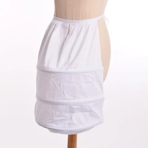 Vista 5 de BLESSUME Vestido Victoriano Bustle Blanco Talla única