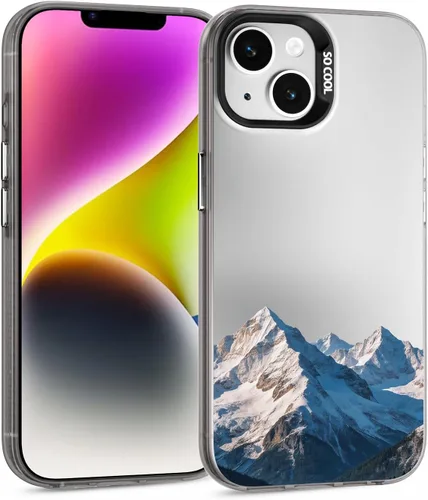 Vista 70 de Funda para iPhone 12 Pro Max (protección contra caídas de grado militar) Funda de teléfono de TPU a prueba de golpes, medusa-12PM Azul