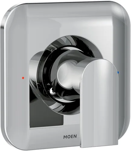 Vista 5 de Moen Genta LX - Kit de moldura moderna de equilibrio de presión Posi-Temp de 1 mango, requiere válvula, T2471BZG