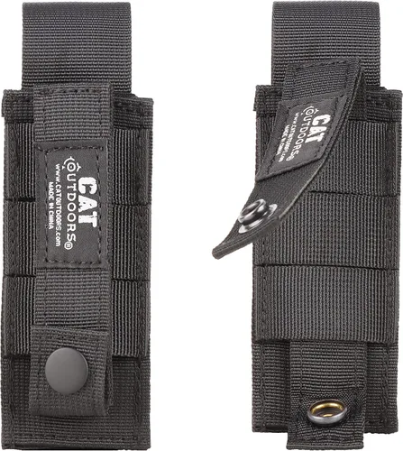 Vista 5 de MK3 Molle - Funda de spray de pimienta ajustable de nailon Mace/MK4 OC para cinturón de servicio, soporte táctico de spray de pimienta, bolsa