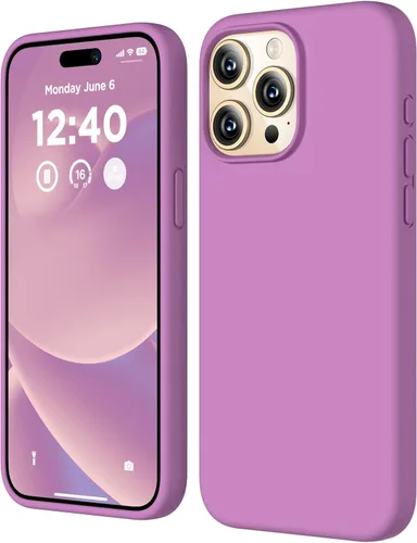 Vista 19 de Compatible con iPhone 15 Pro Max Case, Funda de Silicona Líquida, Funda Protectora de Cuerpo Completo a Prueba de Golpes Delgada y Fina