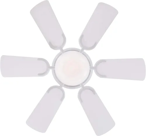 Vista 4 de Westinghouse 7230800 - Ventilador de techo pequeño con luz, 30 pulgadas, color blanco Indoor installation, Compact design for small rooms